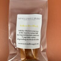 Yellow Dye Block for Candles