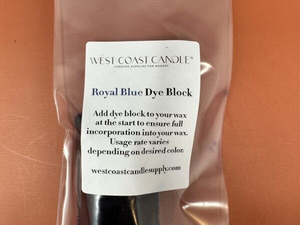 Royal Blue Dye Block