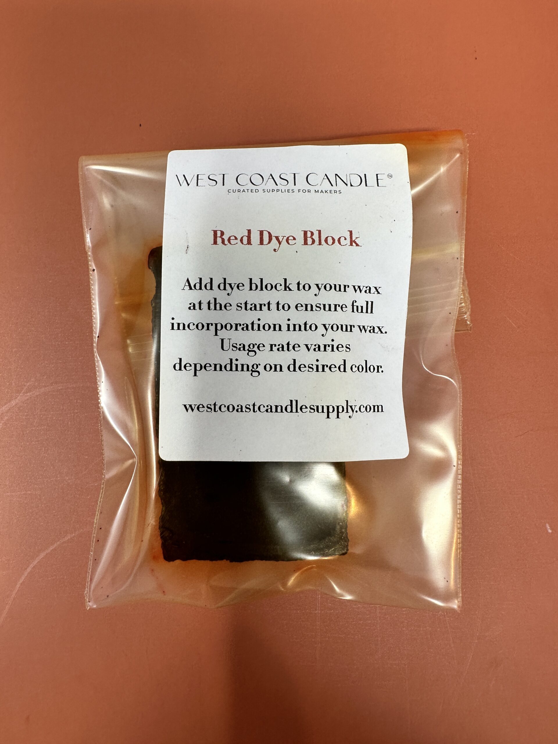 Red Dye Blocks