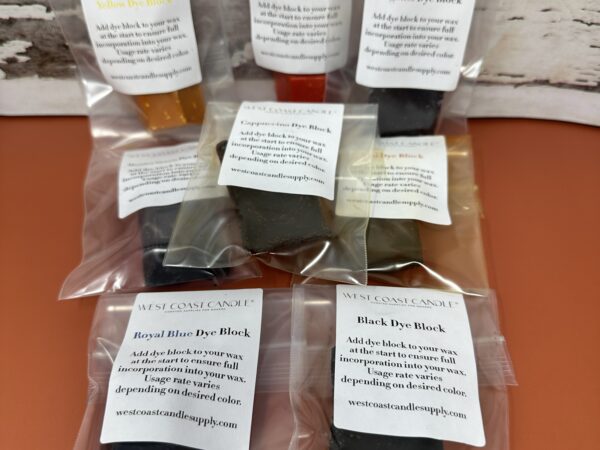 8 pack of dye blocks