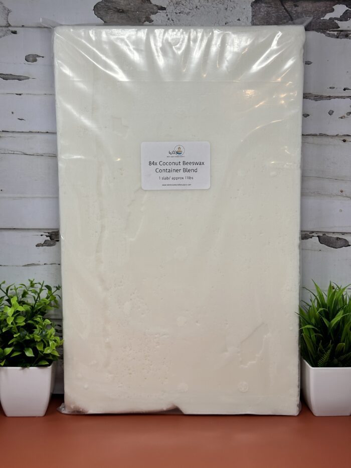 Accu-Pure 84X Coconut Beeswax Container Wax