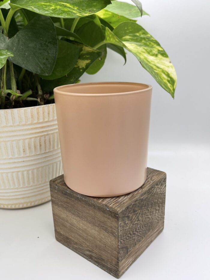 9 oz Rainier Glass Candle Vessel - Matte - Image 3