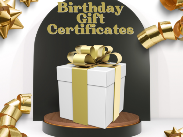 Gift Certificates Available